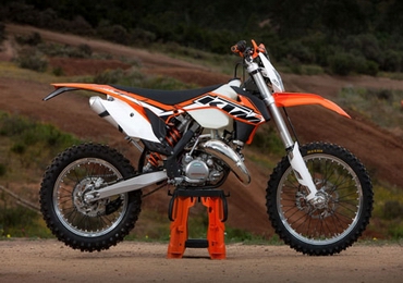 KTM 2014 Off-Road 系列：两冲程机器的EXC 系列