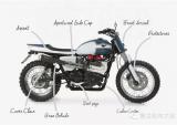 改装Triumph Scrambler与Tracker混合体