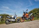 KTM DUKE 390 与 BMW G310R入门级摩托车对比