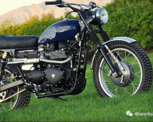 凯旋TRIUMPH SCRAMBLER改装