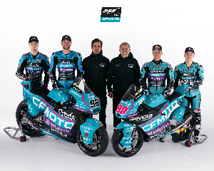 全新蓝色战车！CFMOTO新赛季Moto2、Moto3赛车发布