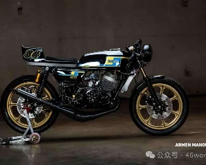 雅马哈RD400 Cafe Racer改装欣赏