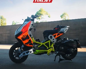 Italjet意塔杰特DRAGSTER 300:盛夏炫酷出行“搭子”