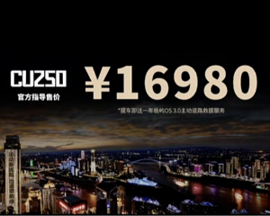 以颠覆之名！16980元，无极CU250上市