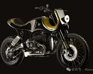 宝马BMW R100GS：街车风格和手工车身