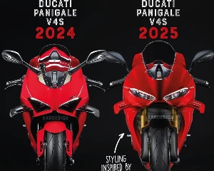 2025款杜卡迪PANIGALE V4S对比2024款