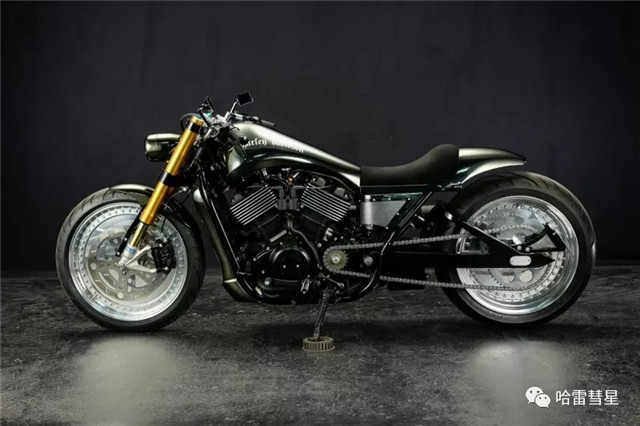 黑魂暴走 200宽胎定制哈雷street 750