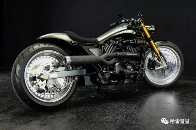 黑魂暴走 200宽胎定制哈雷street 750